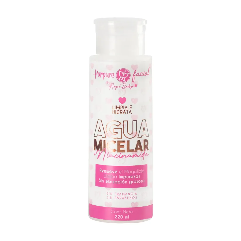 AGUA MICELAR NIACINAMIDA PURPURE FACIAL