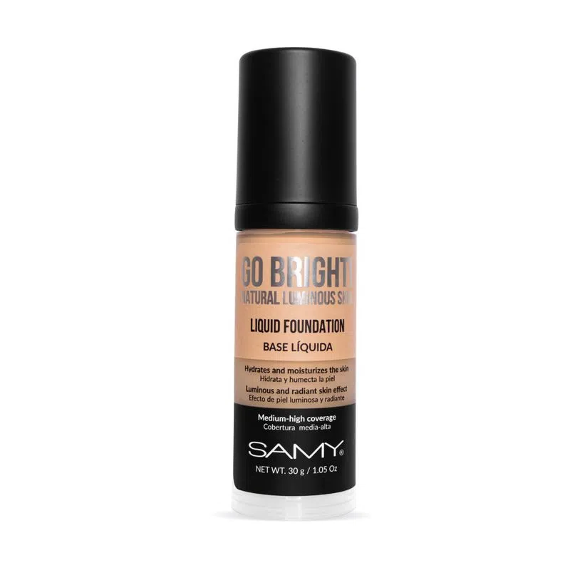 BASE LIQUIDA NATURAL LUMINOUS SKIN SAMY