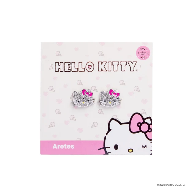 ARETES HELLO KITTY