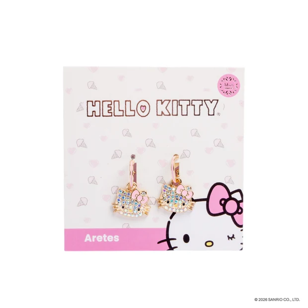 ARETES HELLO KITTY