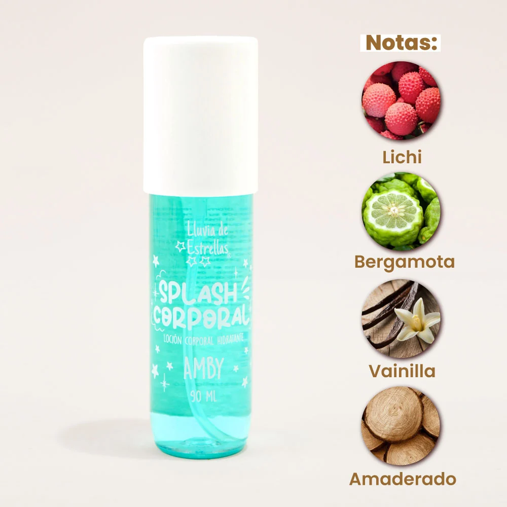 SPLASH LOCIÓN CORPORAL HIDRATANTE AMBY